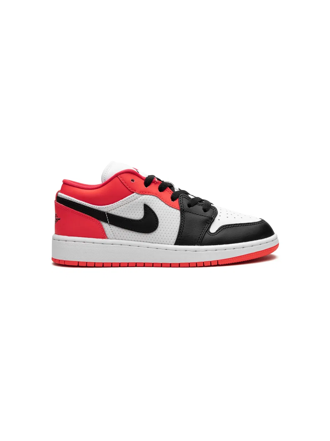 Кроссовки Air Jordan 1 Low Mismatch Chicago, белый — фото 4