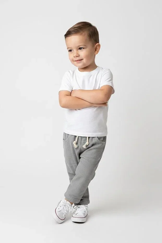 Детские штаны для девочек хлопковые Miababy, Stone