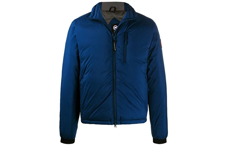 Мужская куртка пуховая с капюшоном Canada Goose, Polar Night Blue