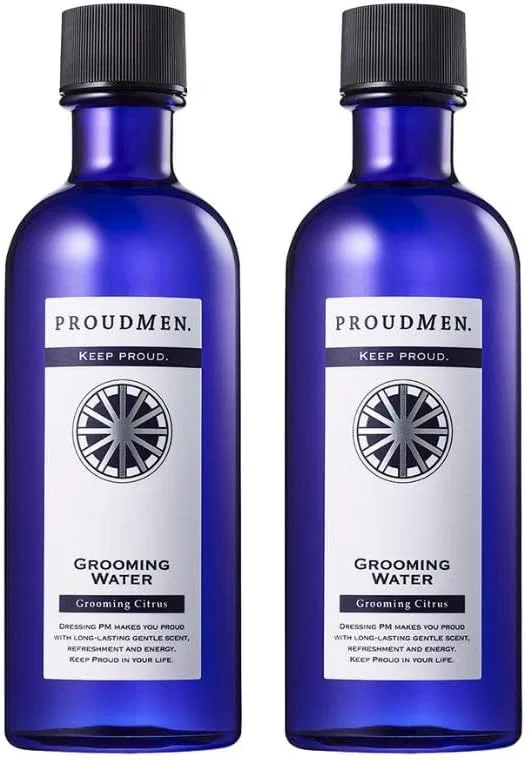 Лосьон для тела мужской Prudomen Grooming Water, набор 2×200 мл, цитрусовый аромат Proudmen.