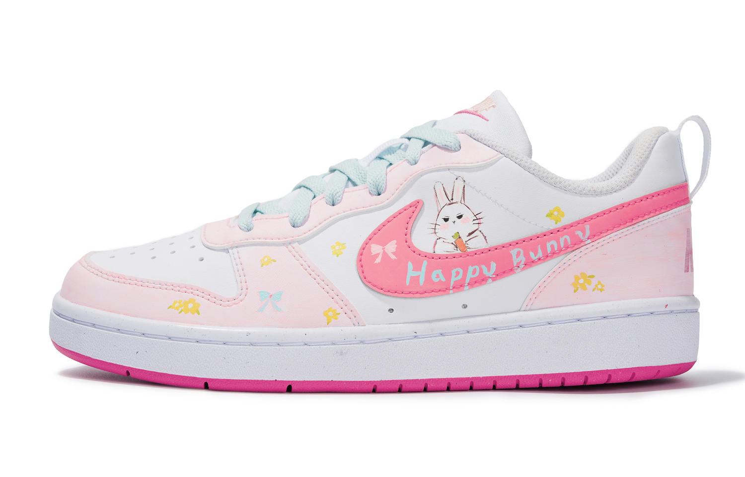 

Кроссовки для скейтбординга Court Borough Low Top детские Nike, розовый