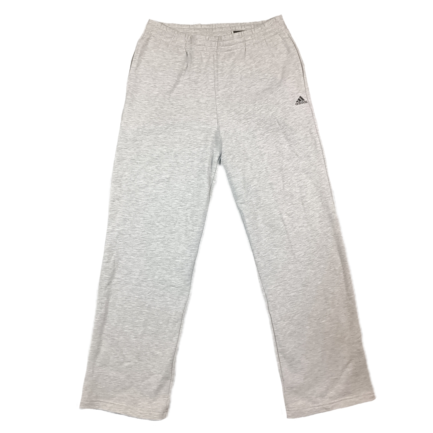 

Вязаные спортивные брюки мужские светло-серые Adidas
