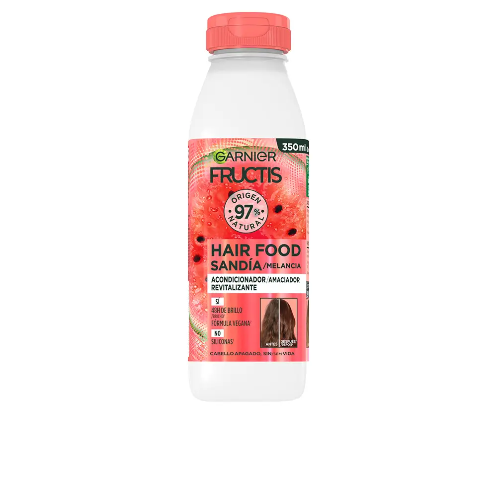 

Кондиционер для волос Fructis hair food sandía acondicionador revitalizante Garnier, 350 мл.