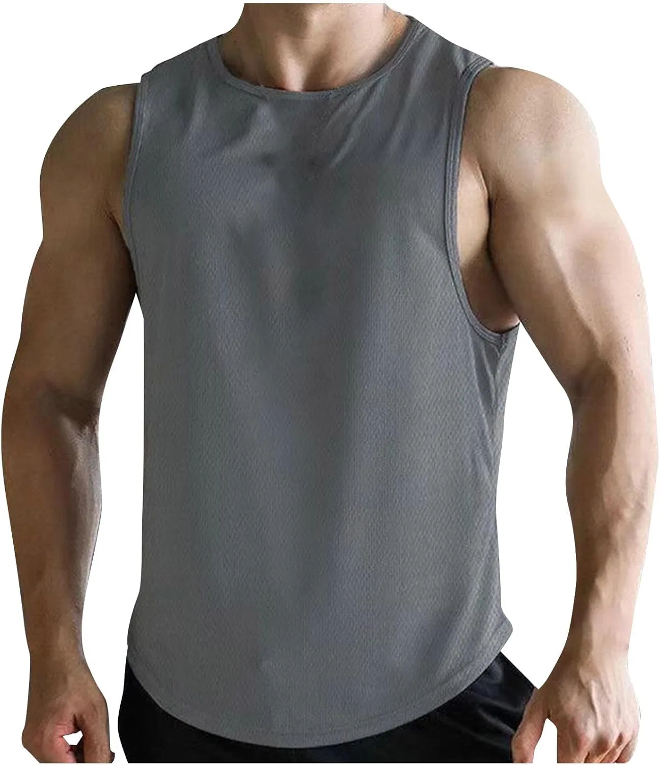 Майка мужская спортивная, быстросохнущая, Dark Gray