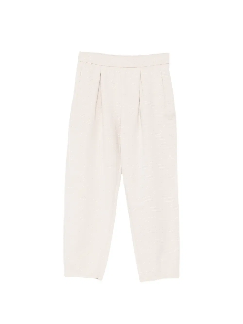 Брюки со складками Emporio Armani Kids, нейтральный