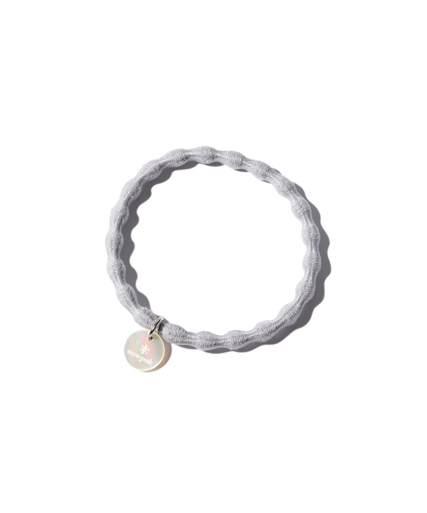 Резинка для волос с логотипом Snow Peak, LIGHT GREY