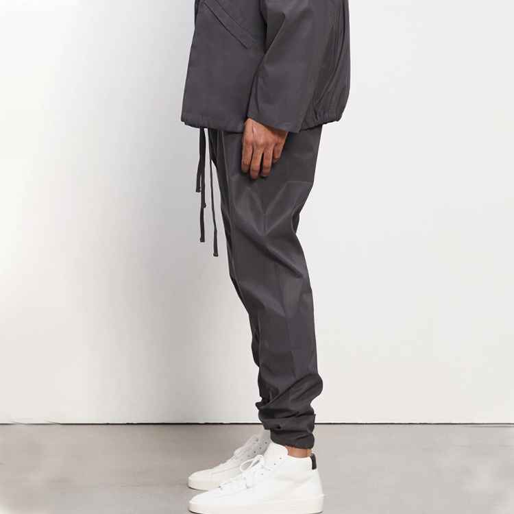 Футболка FW20 Вязаные Спортивные Штаны Мужские Черный Fear Of God Essentials — фото 4