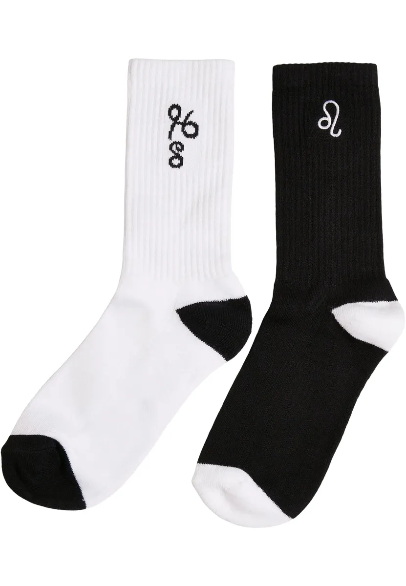 

Базовые носки URBAN CLASSICS " Urban Classics Unisex Zodiac Socks 2-Pack" (1 пара), белый