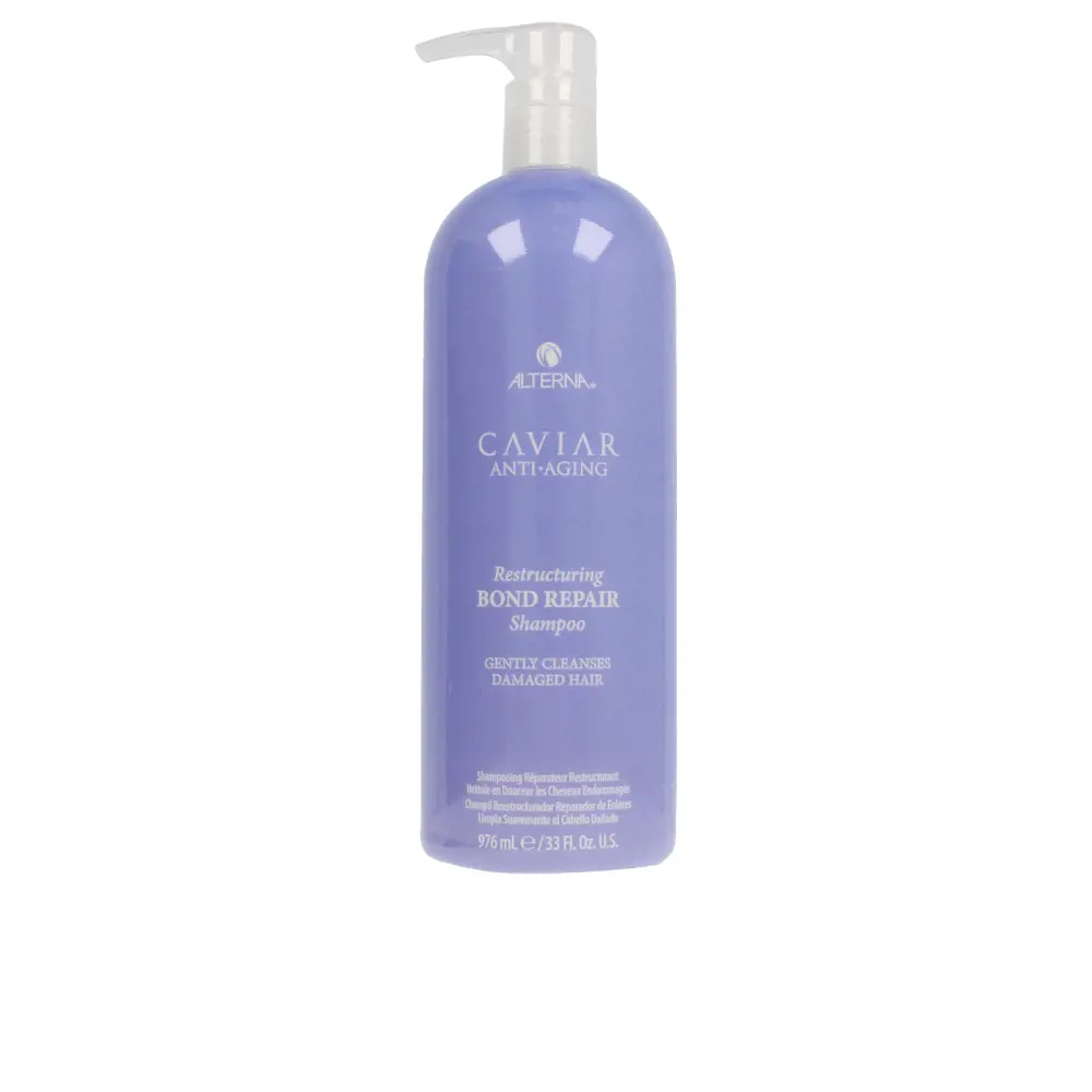 

Шампунь Caviar restructuring bond repair shampoo back bar Alterna, 976 мл.