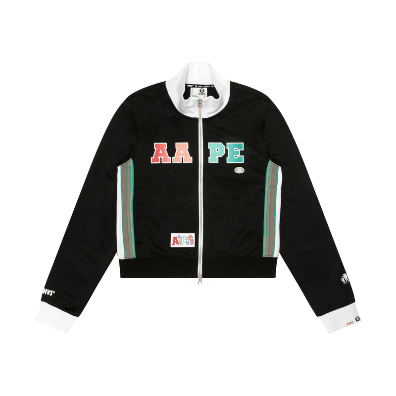 

Куртка на молнии с логотипом *A Bathing APE Aape, Black BKX