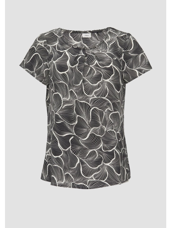 

s.Oliver Блузка 99B1_черного цвета