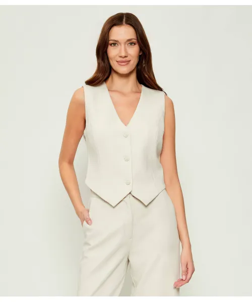 

Жилет Джоандра Slim fit Guess Jeans, бежевый