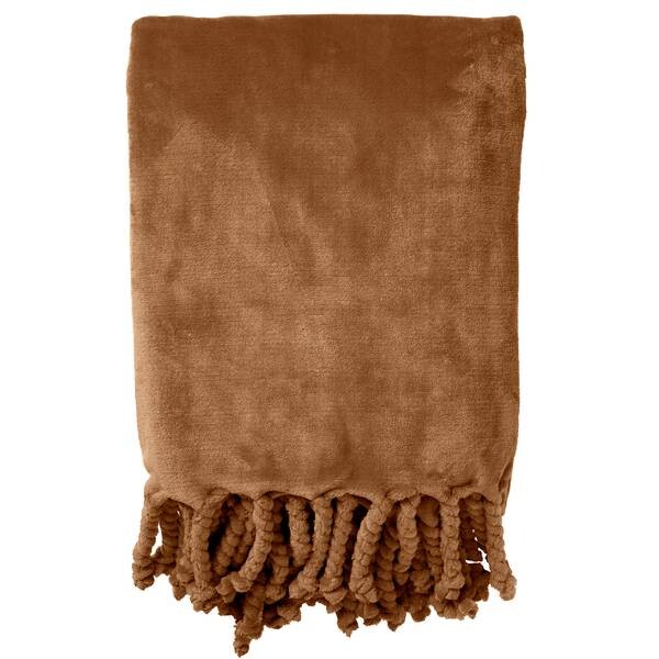 

Плед Dutch Decor Florijn, 200x200x150 см цвет pantone tobacco brown
