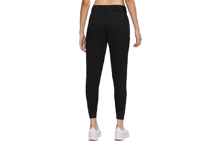 Спортивные брюки (WMNS) Nike Solid Color Small Logo Sports Pants/Trousers/Joggers Black DD6473-010 — фото 2