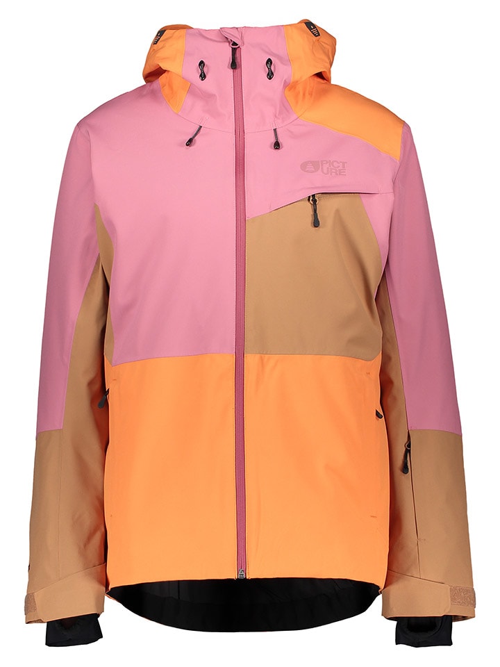 

Куртка для лыж и сноуборда PICTURE Ski-/ Snowboardjacke Seen, цвет Orange/Pink/Hellbraun