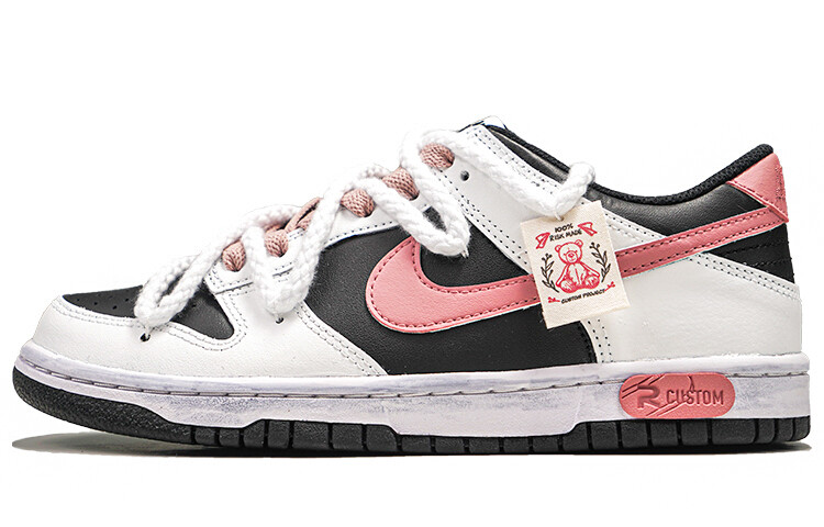 

Кроссовки Nike Dunk Skateboard Shoes Women's Low-Top Black White Pink