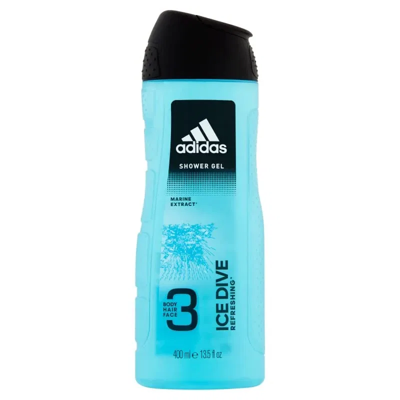 Мужской гель для душа 3-в-1 Ice Dive 400 мл (6 шт.) от adidas Adidas
