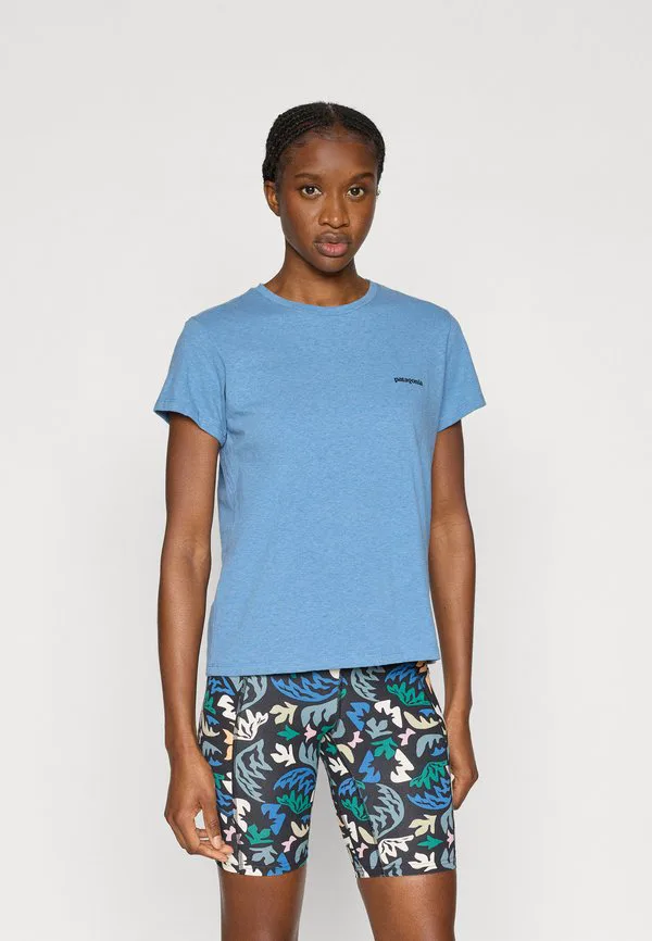 

Футболка с логотипом p6 и надписью «ответственность». Patagonia, Shore Blue, Синий, Футболка с логотипом p6 и надписью «ответственность». Patagonia, Shore Blue