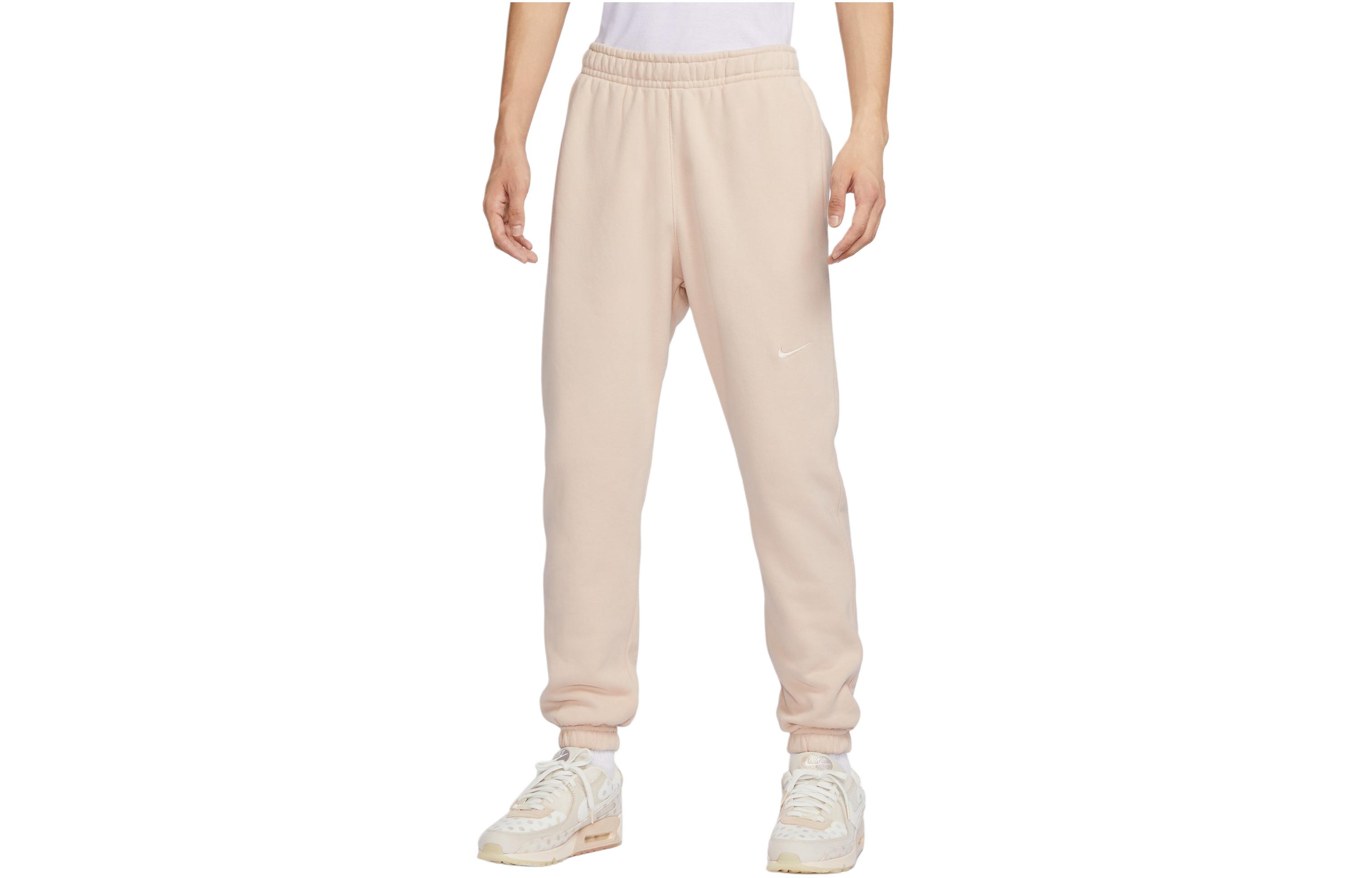 

Nike Спортивные брюки Sportswear Club Knitted Sportswear мужские, песочного цвета, белые