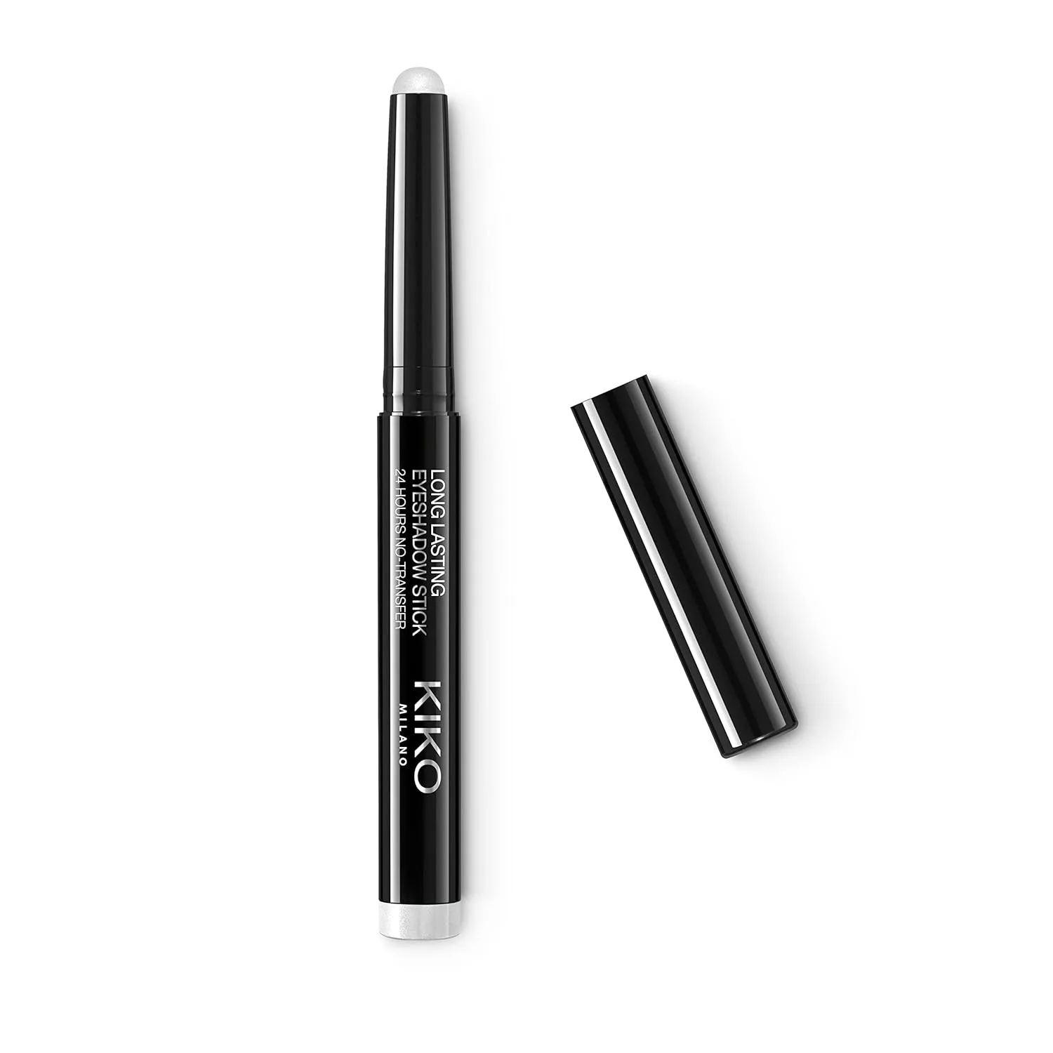 Стойкие тени-карандаш KIKO Milano | Кремовая формула и невероятная стойкость, 01 Holo White