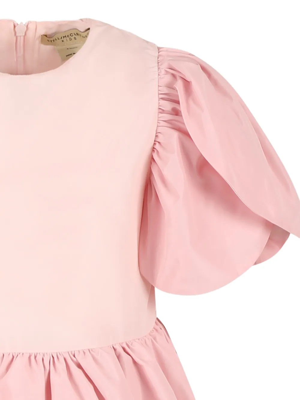 Платье с оборками Stella McCartney Kids, розовый — фото 3