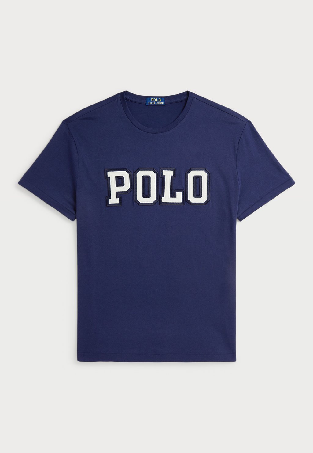 Футболка с принтом CLASSIC FIT LOGO Polo Ralph Lauren, темно-синий — фото 4