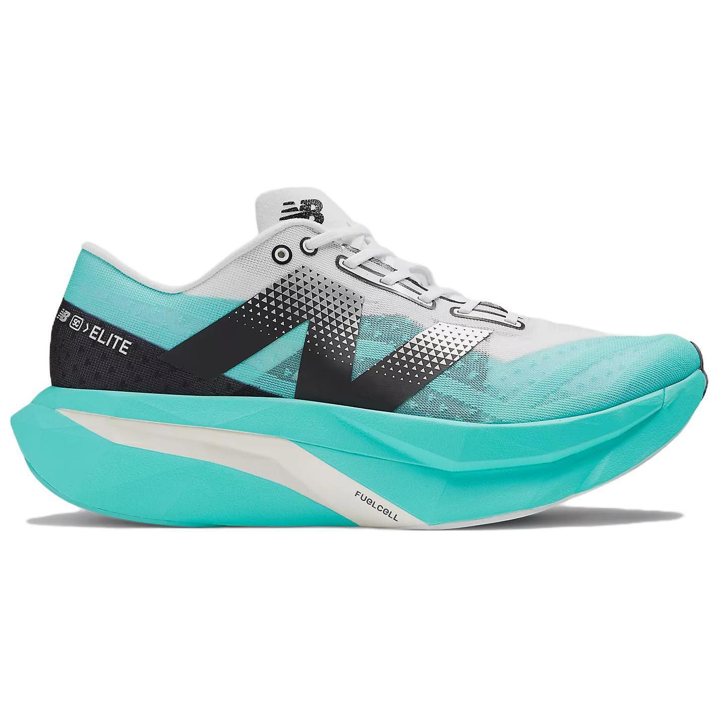 New Balance FuelCell SuperComp Elite V4 Cyber Jade Сине-зелёный — фото 2