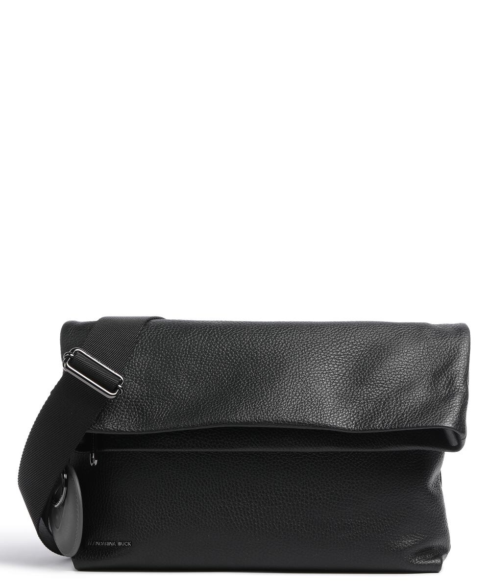 

Сумка через плечо Mellow Leather из зерненой телячьей кожи. Mandarina Duck, черный