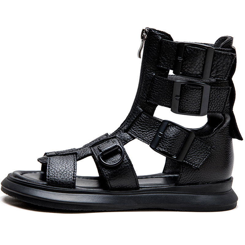 Женские римские сандалии Black Jay