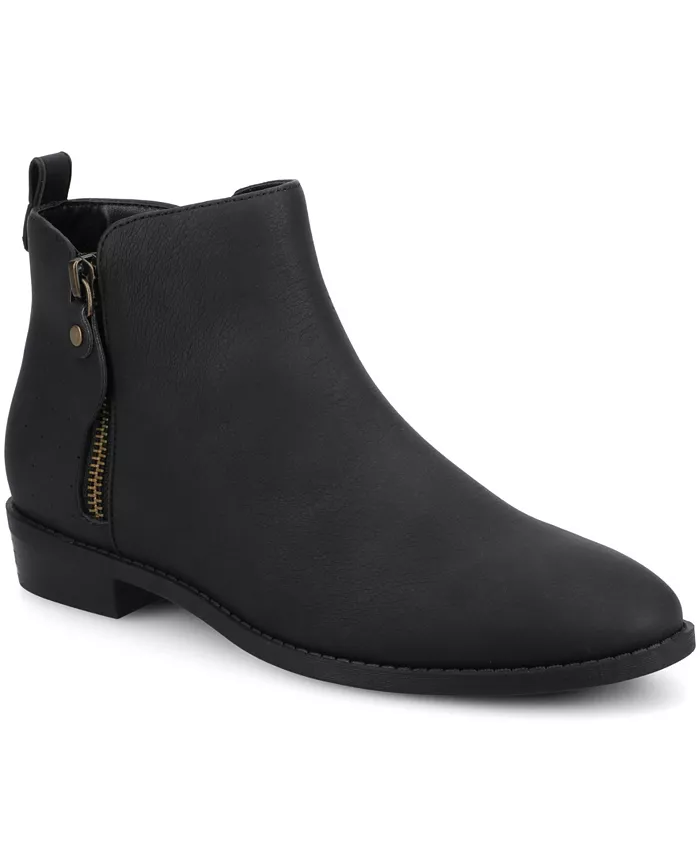 Женские ботинки Ellis на платформе Journee Collection, черный