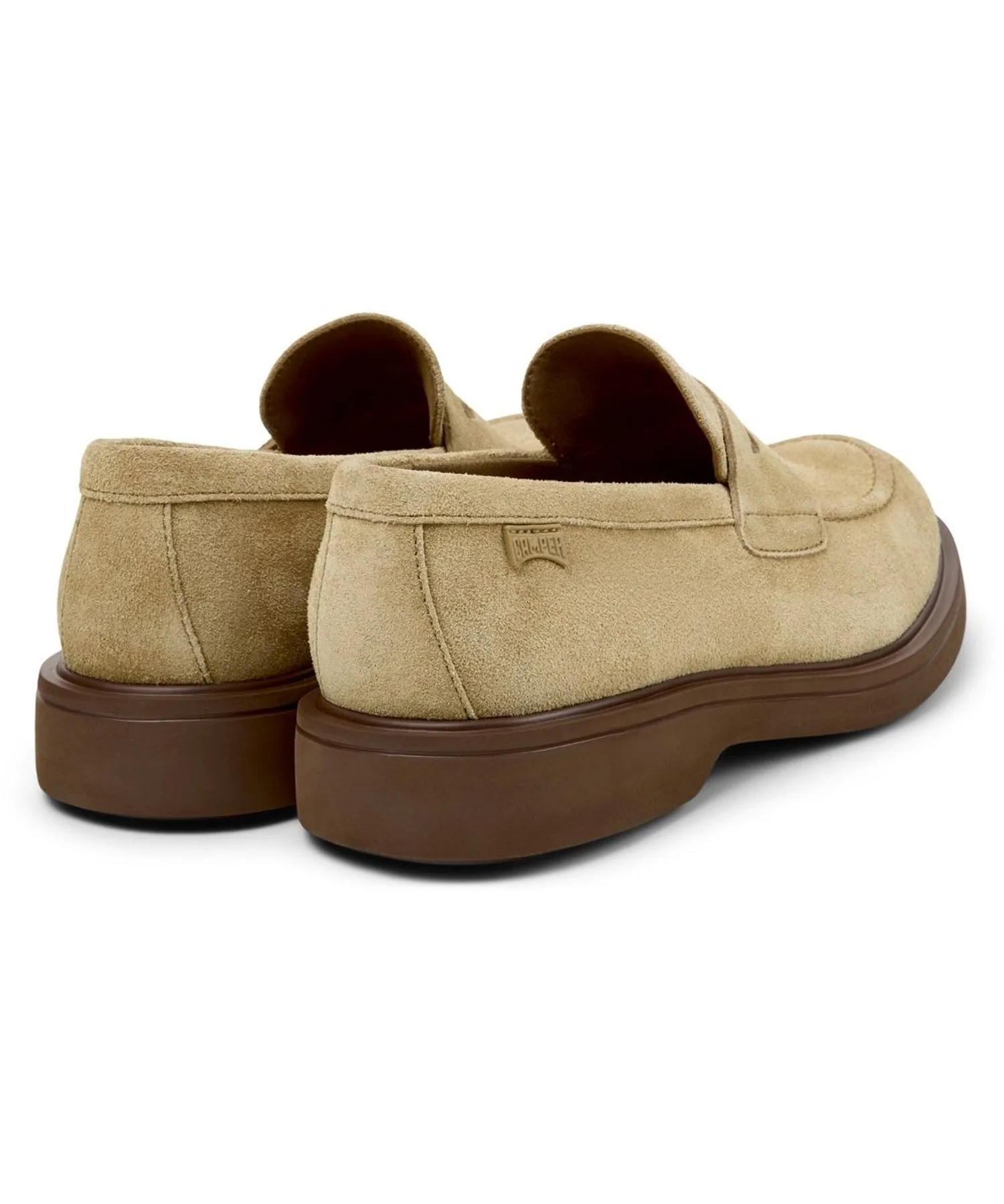 Мужские классические лоферы Norman CAMPER из натуральной кожи camel — фото 3