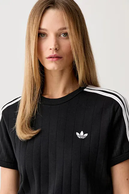 Футболка с коротким рукавом классическая Adidas Originals, черный — фото 4
