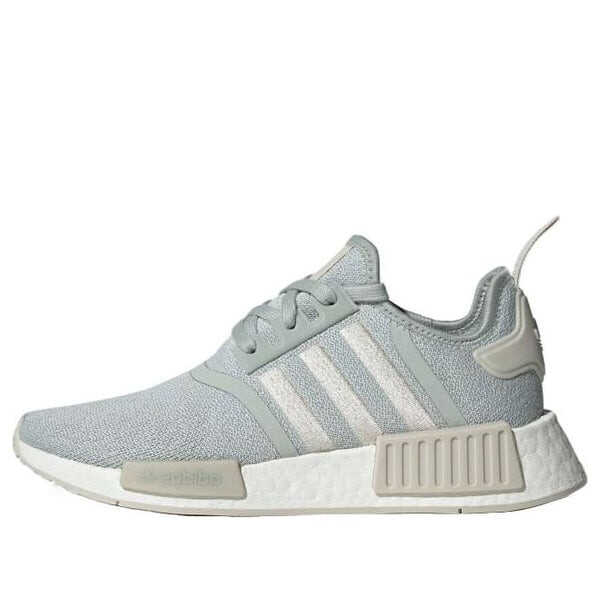 Кроссовки nmd_r1 Adidas, серебряный