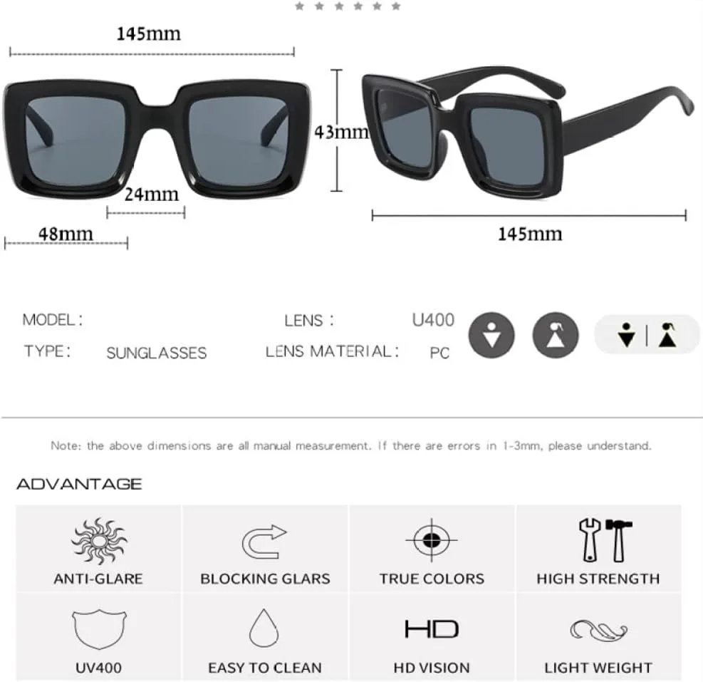 

Солнцезащитные очки в стиле панк для женщин и мужчин, разноцветные солнцезащитные очки в стиле стимпанк, цветные, с защитой от УФ-излучения UV400 LANGSER, Brown-brown