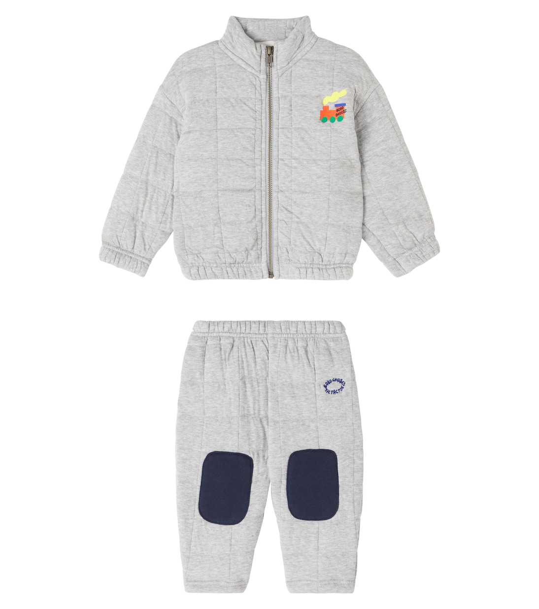 

Стеганый комплект из двух предметов Baby Bobo Choses Bobo Choses, Light Heather Grey