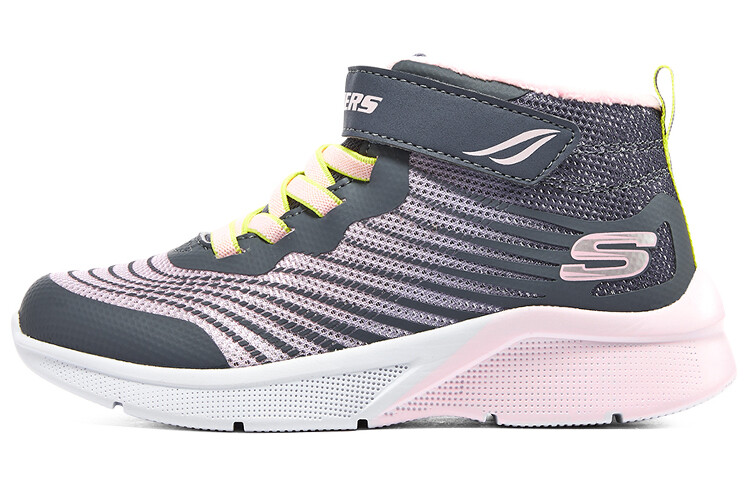 

Кроссовки для девочек GS Low-top Charcoal Color/multicolor Skechers, цвет Charcoal color/multi-color