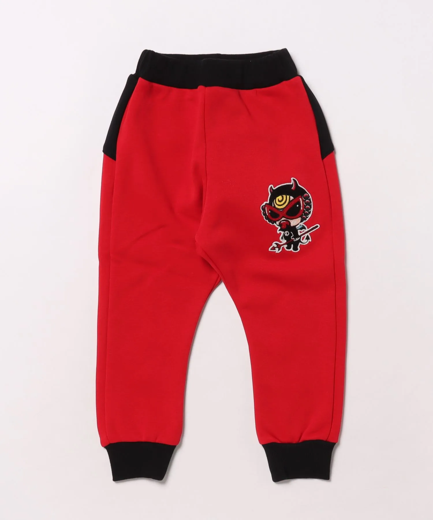 Детские штаны с хвостом HYSTERIC MINI красные