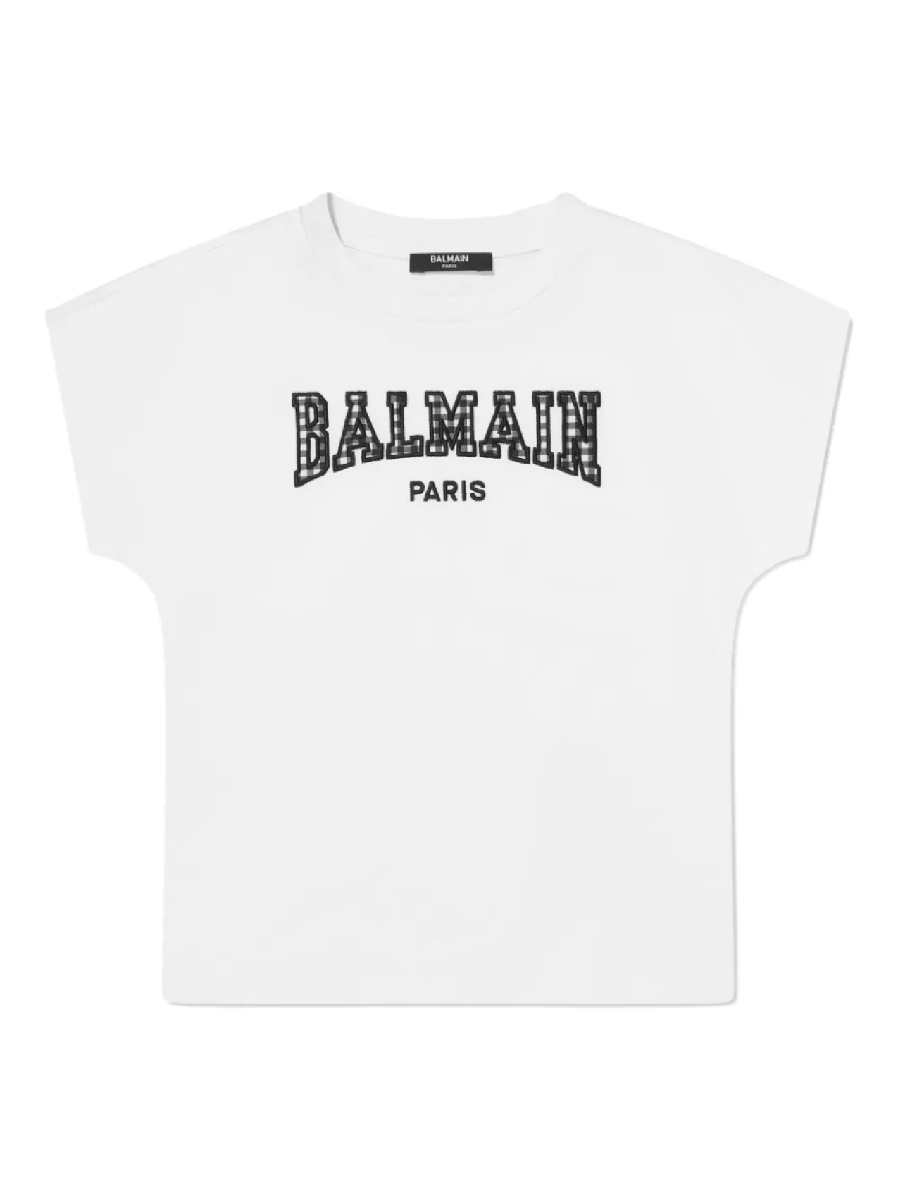 

Футболка Balmain Kids из хлопка, белый