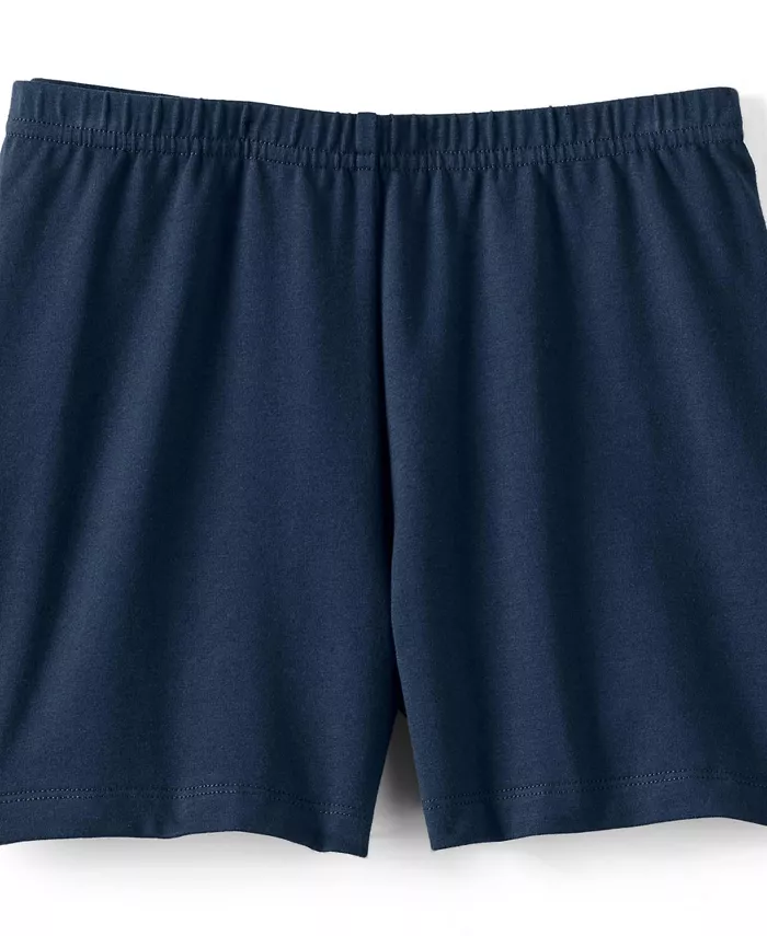 

Детские прочные хлопковые шорты Cartwheel Lands' End, синий