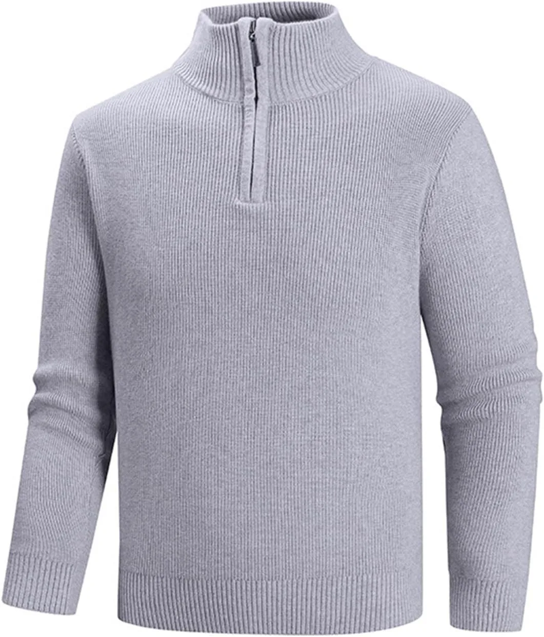 

Свитер с воротником на пуговицах мужской, длинный рукав, теплый, базовый, облегающий, осенний, вязаный