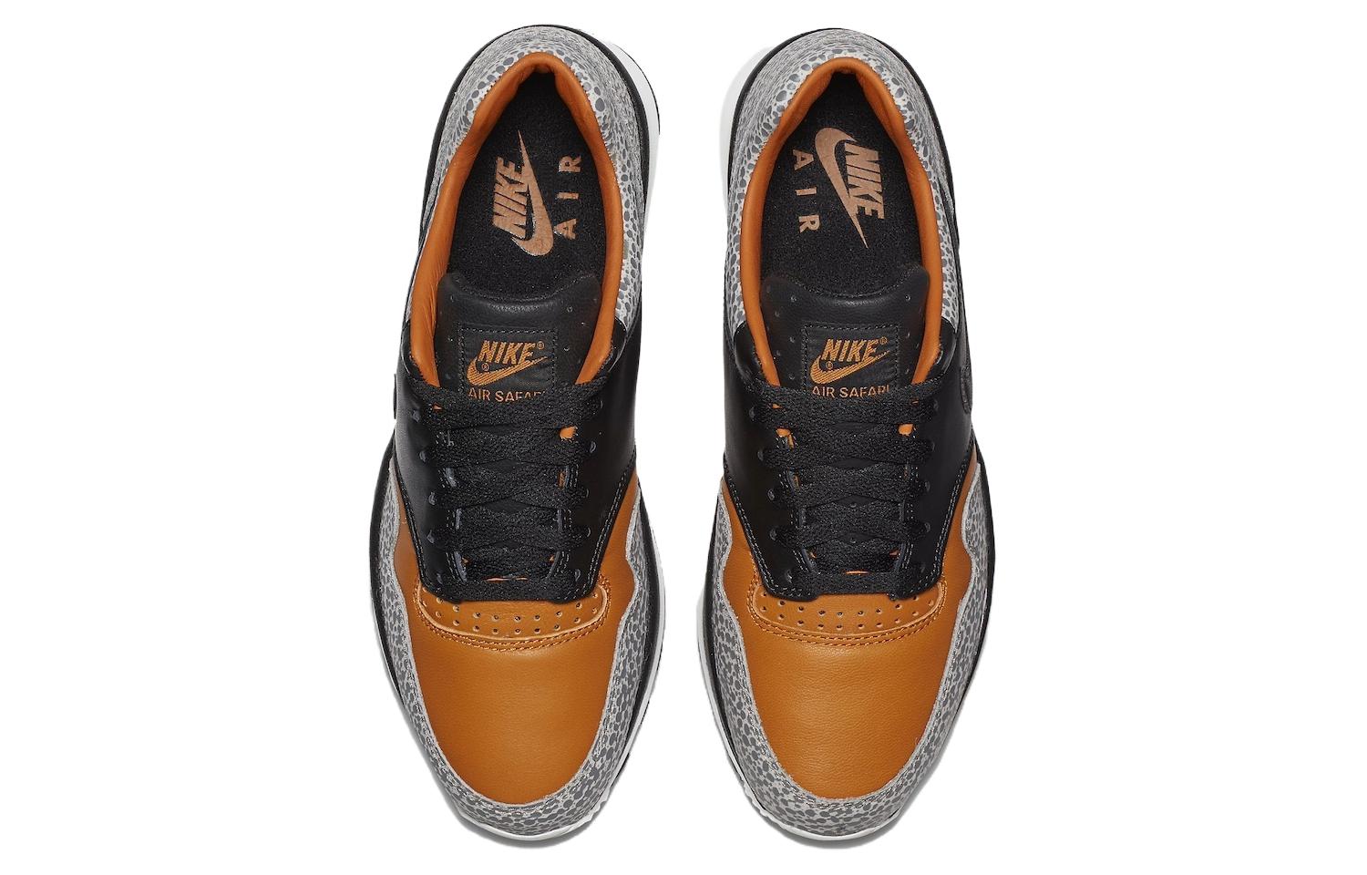 Nike Air Safari Og Black Monarch 2024, черный оранжевый серый — фото 3