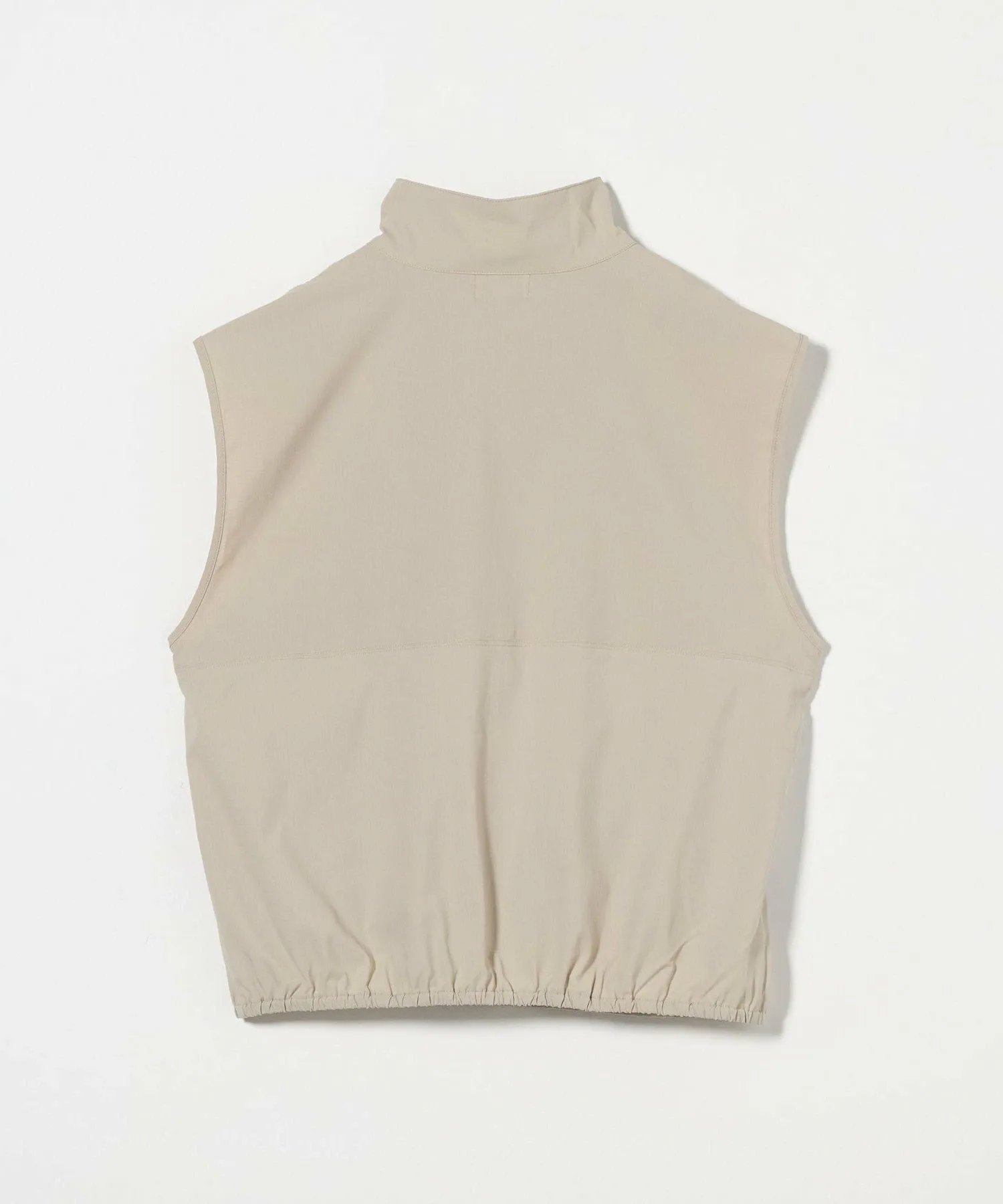 Жилет на молнии / Детский 140-160 см - Защита от УФ-излучения - United Arrows Green Label Relaxing, NATURAL — фото 2