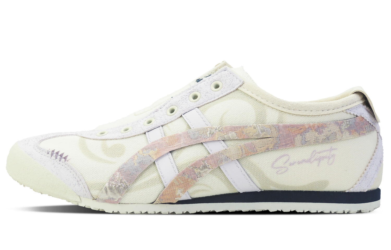 

Кроссовки Onitsuka Tiger MEXICO 66 Lifestyle Shoes Unisex Low-top Beige, цвет Apricot Cream
