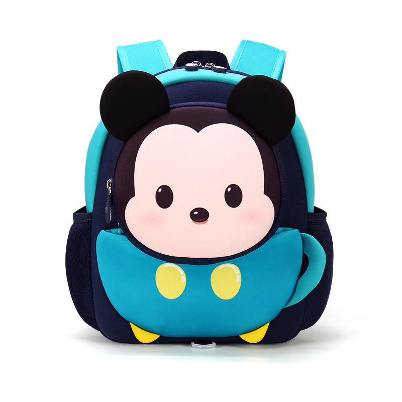 

Disney Полиэстеровый рюкзак для школьника Детский синий красный/синий зелёный/розовый, Navy Green