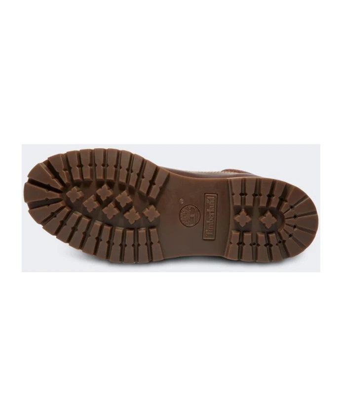 Премиальные водонепроницаемые ботинки на шнуровке высотой 6 дюймов Timberland, коричневый — фото 3
