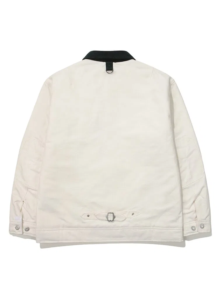 Куртка набивная хлопковая охотничья SUPERDRY, Ivory — фото 3