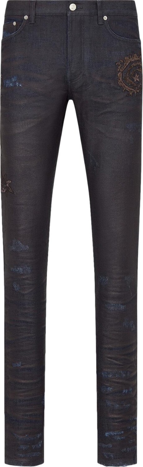 

Джинсы Dior x Cactus Jack Slim-Fit Jeans 'Blue', синий