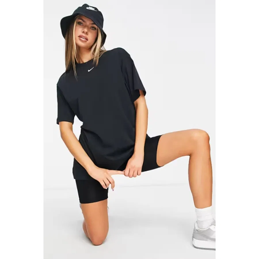 Футболка с коротким рукавом свободного кроя Sportswear Essentials Nike, Черный