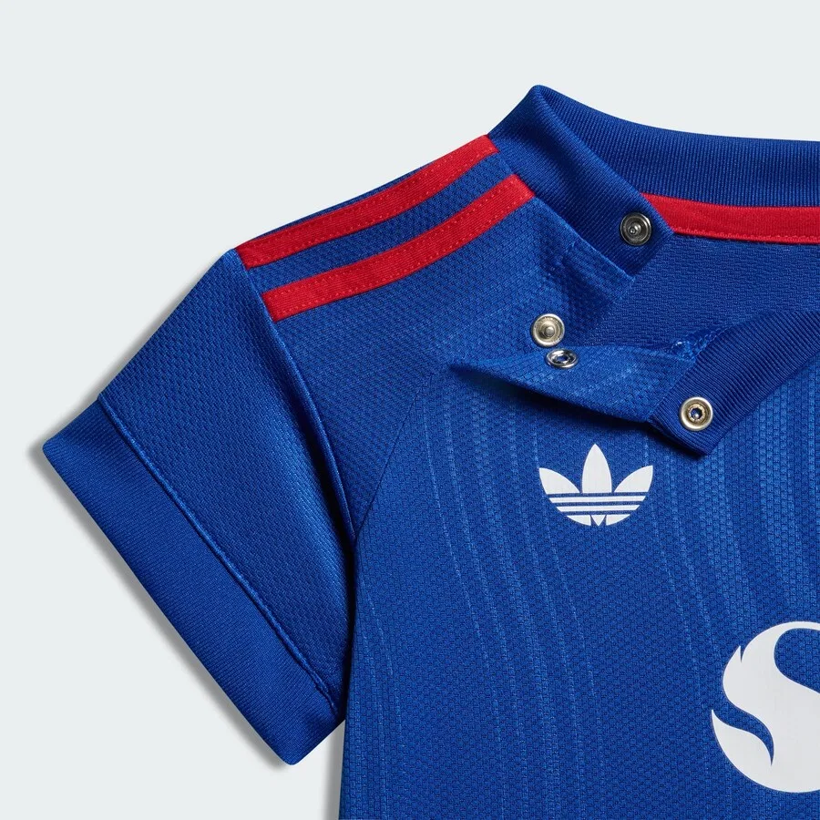 Спортивный костюм ADIDAS PERFORMANCE «Манчестер Юнайтед 26/27» синего цвета — фото 3