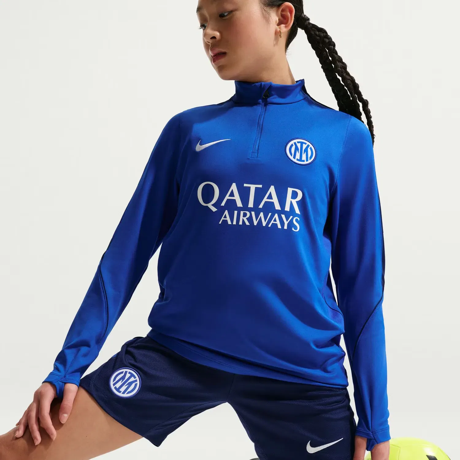 Детские шорты для мальчиков футбольные Inter de Milán 2026-2027 Dri-FIT Strike Nike, Azul — фото 3